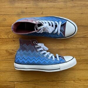 Converse x Missoni All Star Chuck Taylor High Top Sneakers - 8